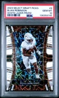 2023 PANINI SELECT DRAFT PICKS WHITE LAZER PRIZM #9 BIJAN ROBINSON ROOKIE PSA 10