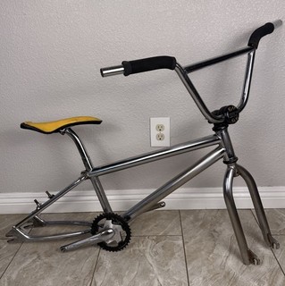 1996 GT Mach One M1 BMX Frame Fork Cranks Chrome Old School BMX No Reserve