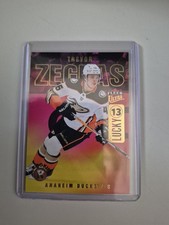 2021-22 Fleer Ultra Trevor Zegras Lucky 13 Rookie #253 Anaheim Ducks Rc RARE!!