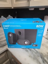 Logitech - Z407 2.1 Bluetooth Computer Speaker System with Wireless Control ...