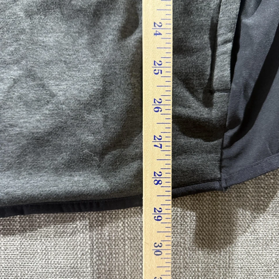 Under Armour Pullover Mens Medium Gray ColdGear Half Zip Athletic Jacket Pockets - Image 4 of 4