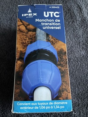 IPEX UNIVERSAL TRANSITION COUPLING 1.06 - 1.34''