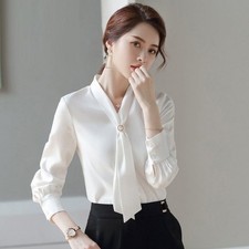 Chiffon White Shirt New Women