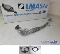 Imasaf Auspuff Hosenrohr für Mitsubishi Space Runner + Space Wagon 1.8 1991-1999