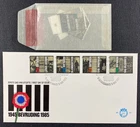 1985 40th Anniversary of The Liberation Netherlands WWII FDC + Mint Stamp Set