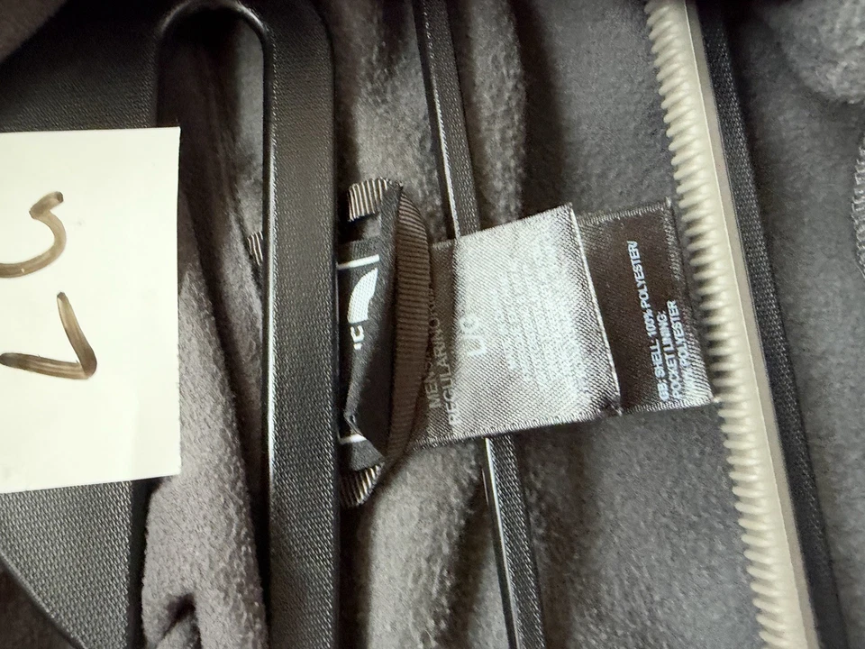 The North Face Men's Denali Black Full-Zip Fleece Jacket Stand-Up Collar L, photo 3 of 3
