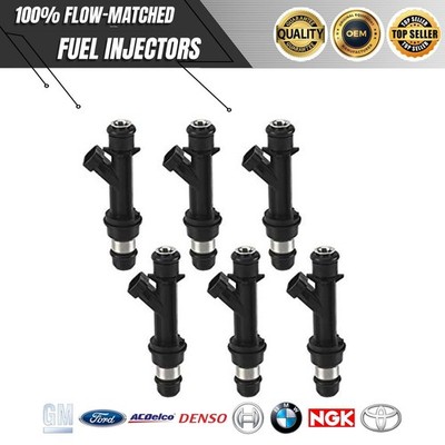 OEM x6 Delphi Fuel Injectors Fits 2000-05 Buick LeSabre Pontiac Bonneville 3.8l