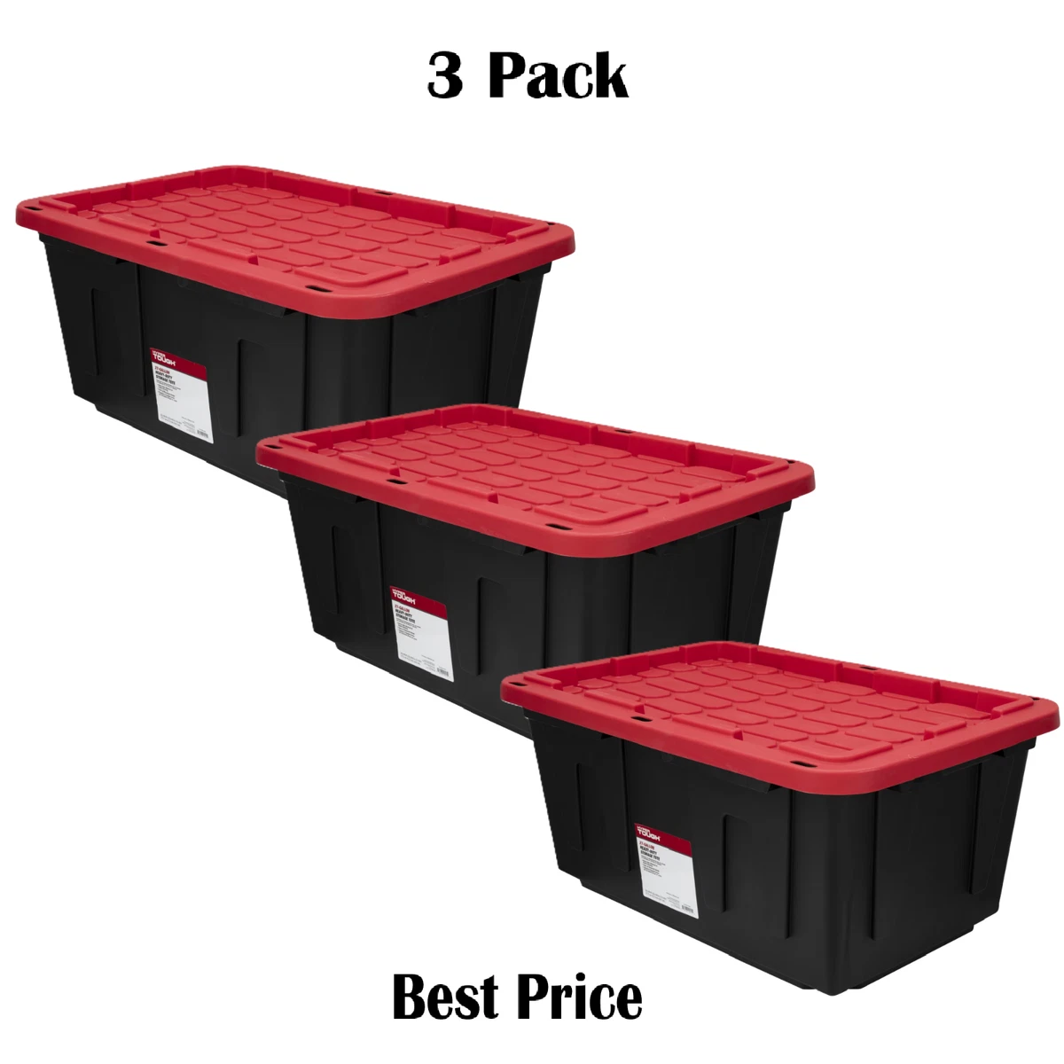 Plastic Large Container Home Storage Boxes for sale | eBay
