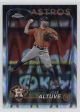 2024 Topps Chrome RayWave Refractor Jose Altuve #58 10no