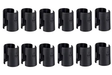 24 Pcs 12 Pairs Wire Shelving Shelf Lock Clips for 3/4 Inch Post - Shelving Slee