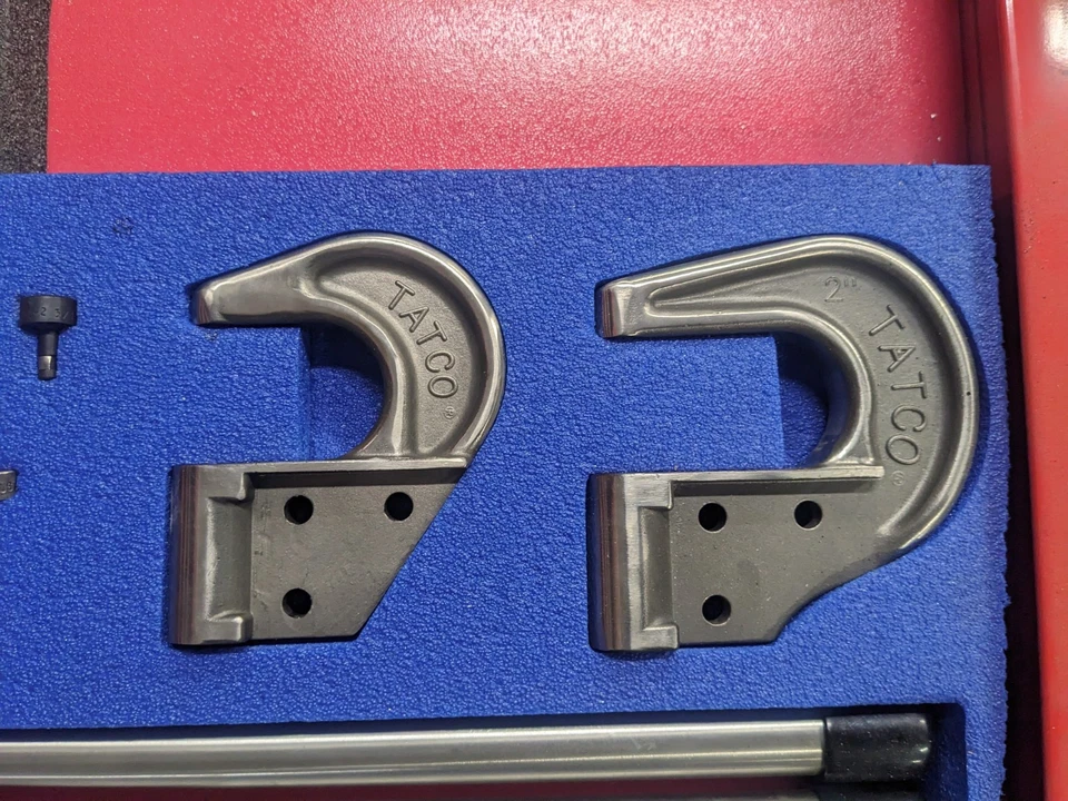 #bm571 Juego de Herramientas para Aviones Tatco Remachadora Exprimidor Avellanador Duplicador de Agujeros Foto 2 de 4