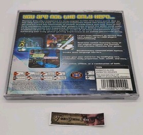 Phantasy Star Online Sega Dreamcast w/ Sonic Adventure 2 Demo