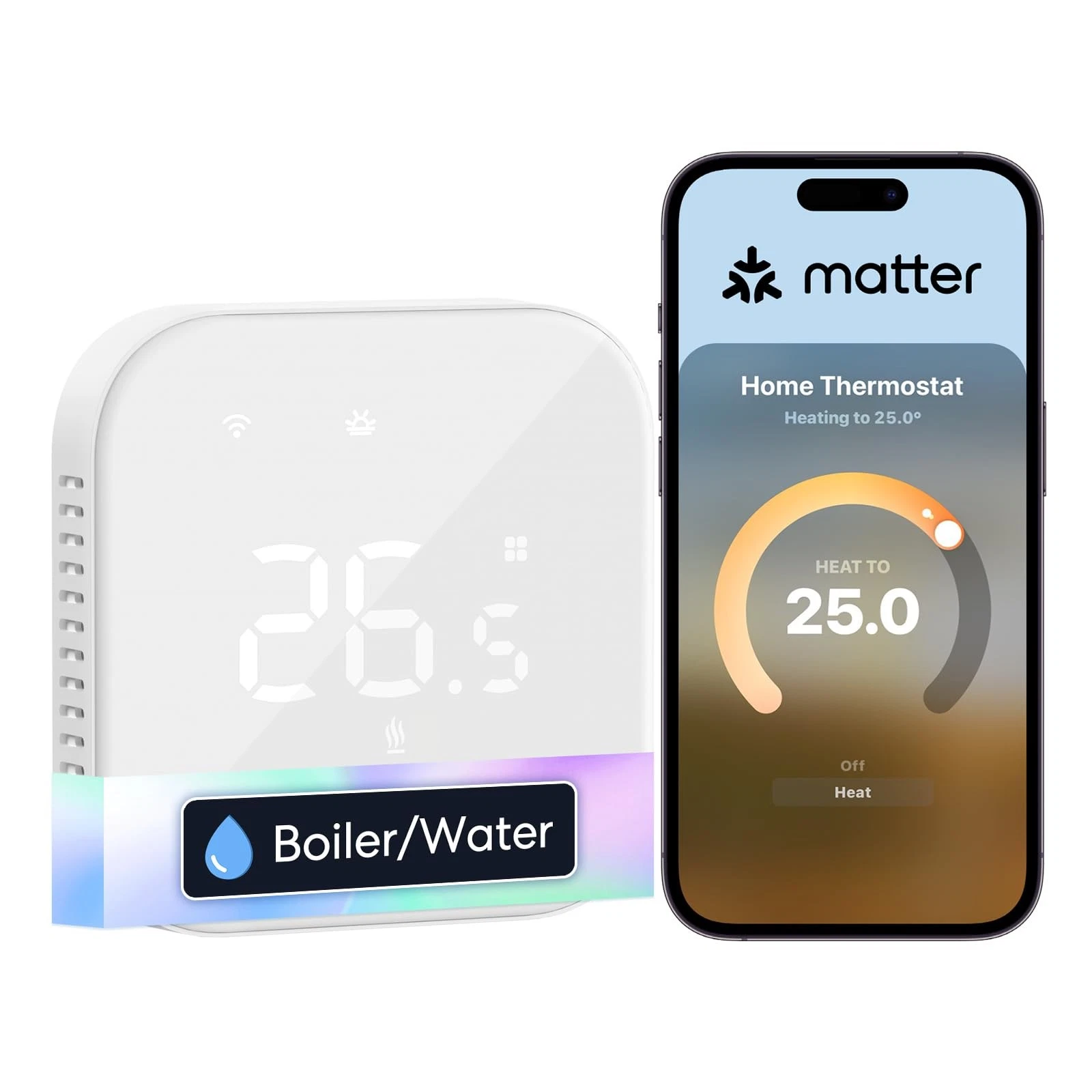 Smart Thermostat Works with Combi Boiler & Water-Based Underfloor