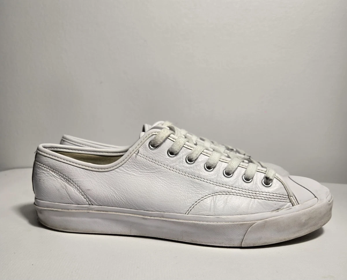 RAR Converse Jack Purcell Low Profile Leather Low Weiß Leder 11,5 164225C