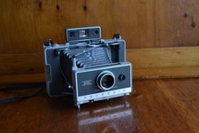 Polaroid Automatic 340 Land Camera with Cover Folding Bellows - Vintage Untested