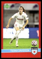 Tierna Davidson 2023 Parkside NWSL Collection #27 Chicago Red Stars AutographDen