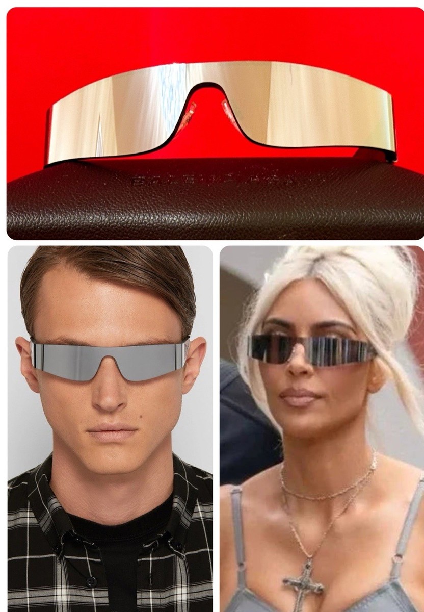 Balenciaga BB0041S 002 125mm Unisex Rectangle Sunglasses Balenciaga BB0041S 002 125mm Unisex Rectangle Sunglasses