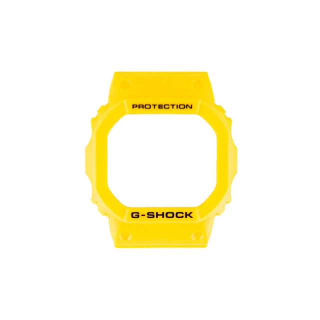 Genuine Casio G-shock Dw-5600p Dw-5600fs Yellow Resin Watch Bezel