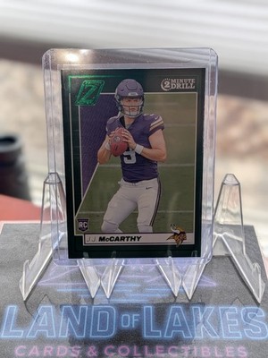 2024 Panini Zenith - Rookies J.J. McCarthy #135 Two Minute Drill (RC)