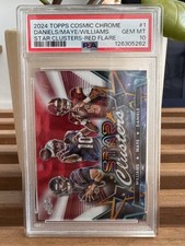 Jayden Daniels/Caleb Williams/Drake Maye; /5; PSA 10 (POP 1) 🔥🔥🔥