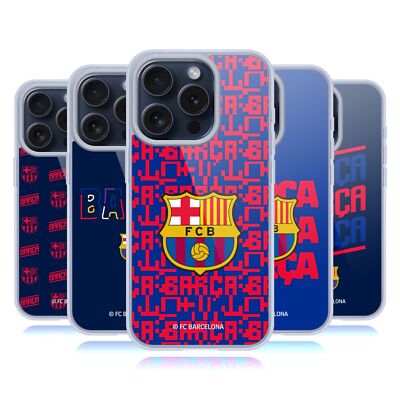 OFFICIAL FC BARCELONA GRAPHICS SOFT GEL CASE FOR APPLE iPHONE