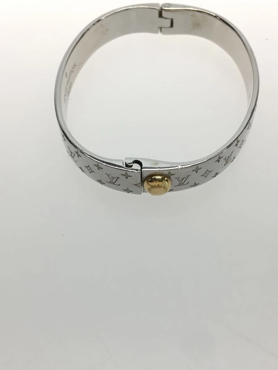 LOUIS VUITTON Bracelet cuff nanogram / bracelet / M00250 / SLV