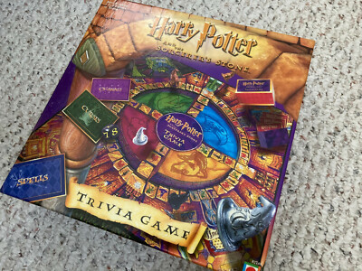 Harry Potter And The Sorcerer S Stone Trivia Board Game Mattel Preowned Ebay