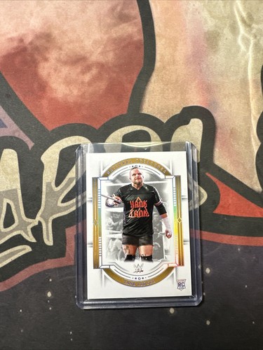 RS31664 2024 Panini National Treasures WWE Holo Silver #18 Tank Ledger RC#8/25