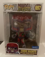 FUNKO POP MARVEL ZOMBIES, ZOMBIE MAGNETO, WALMART, IN BOX, 10"