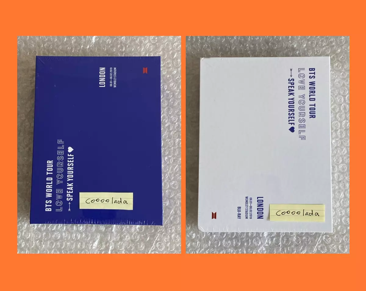 BTS Love Yourself Speak Yourself London DVD / Bluray NEW & SEALED Choose Option
