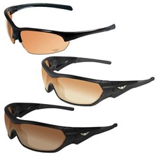 Maxx HD Roughrider 1 Dynasty Sunglasses - Snow Camo Frame With Brown HD Lenses - UV400