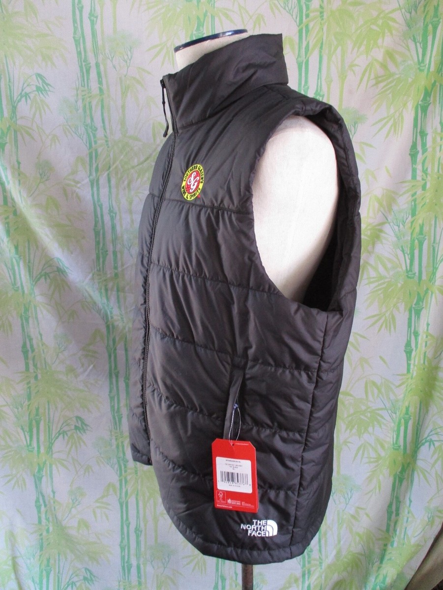The North Face Everyday black corporate logo puffer ski vest The North Face Everyday black corporate logo puffer ski vest