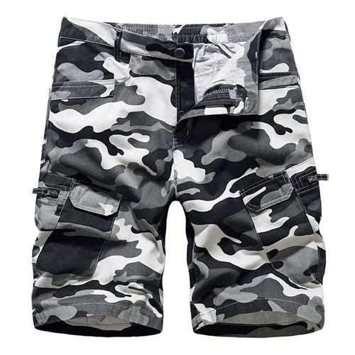 Army Combat Shorts Mens/ Cargo Shorts Army Camouflage Jeans Camo Work Half Pants - Picture 31 of 32