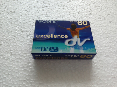 Sony Mini DV excellence 60/90 Kassette Tape NEU und OVP