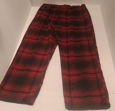 Plaid Flannel Sleep Lounge Pajama Pants size: M