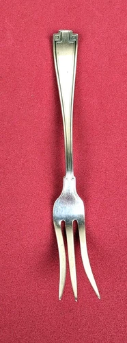 Gorham Sterling Silver ETRUSCAN Lemon Fork 4 3/8" Splayed Tines No Monos