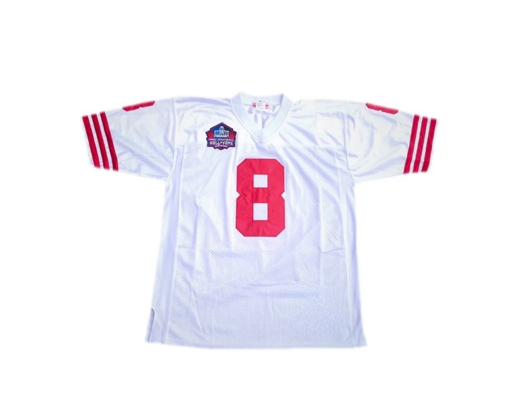 Steve Young Signed San Francisco 49ers (Away White) Jersey JSA | eBay