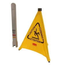 RUBBERMAID COMMERCIAL PRODUCTS FG9S0000YEL Pop Up Safety Cone Yellow