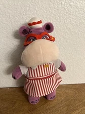 HALLIE DISNEY JUNIOR DOC MC STUFFINS 8” STUFFED PLUSH BEAN BAG HIPPO TOY