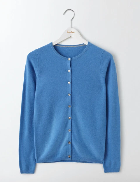 Boden cashmere top crew cardigan