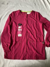 womens scrub jacket xs