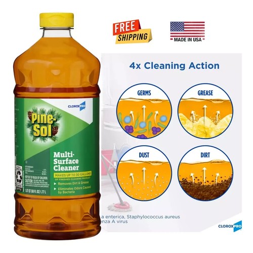 PineSol All Purpose Cleaner, original Pine , 60 oz Bottle FREE SHIP