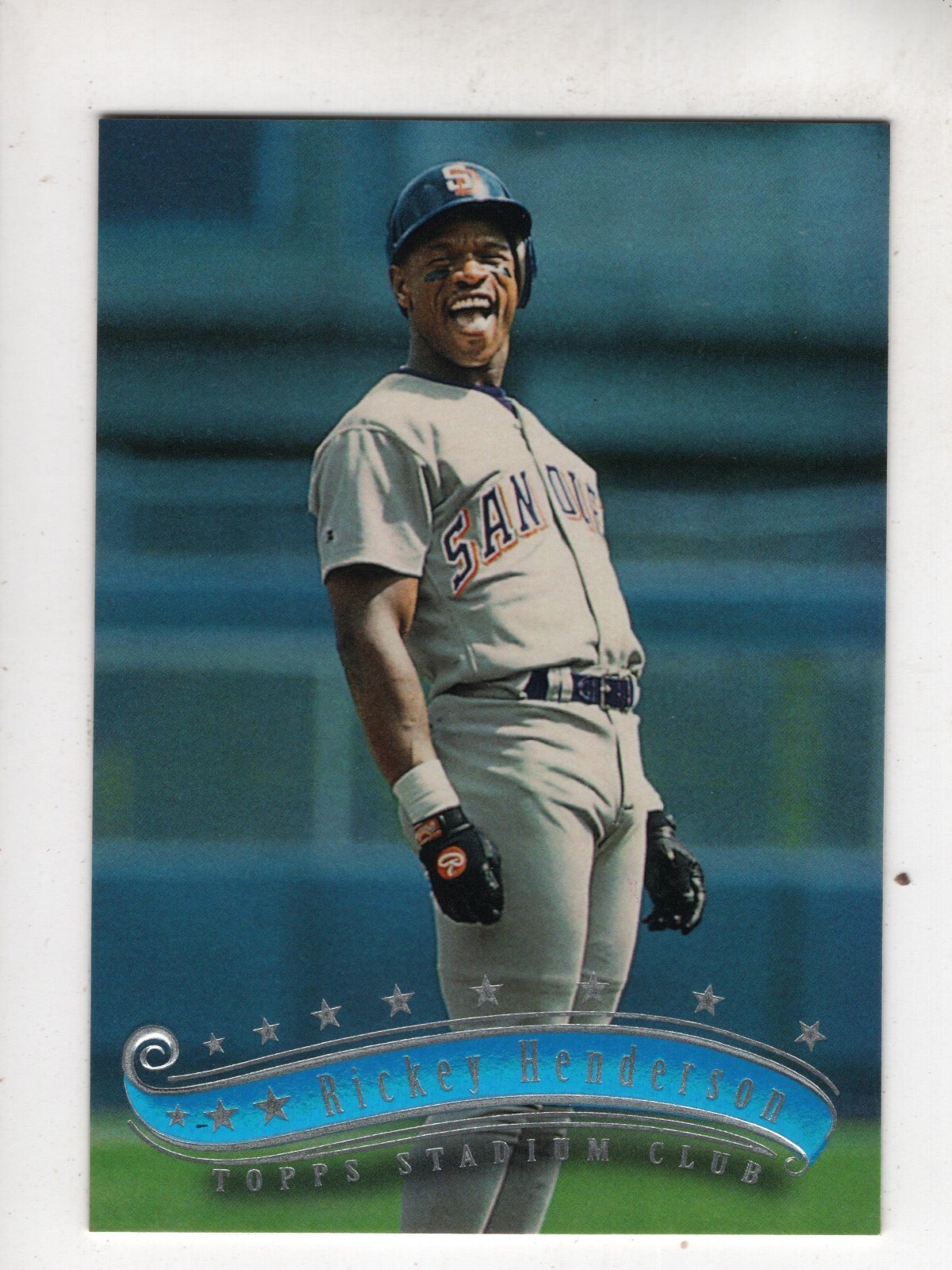 Rickey Henderson #66 Baseball Cards 1997 Stadium Club trading card — raw and PSA graded price guide