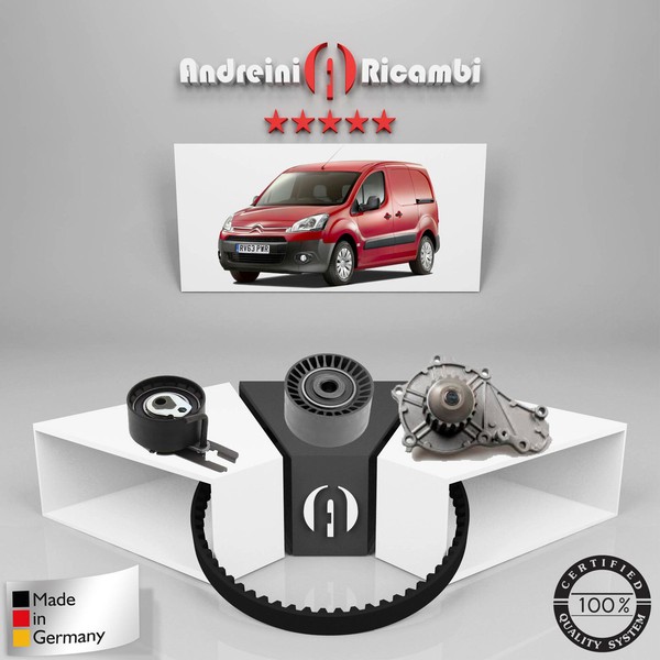 Set Vertrieb + Wasserpumpe Xcitroen Berlingo II 1.6 HDI 66KW 90CV 2015->-image