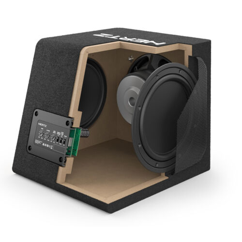 Hertz Deici 140W Auto Bass Box 20cm 8" Aktiv Subwoofer MDF Kiste 92dB 4 Ohm - Bild 2 von 2