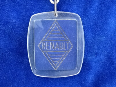 SCHLÜSSELANHÄNGER / Key-ring - RENAULT TARDY CREST - SCHÖN / schön! TOP+++ !