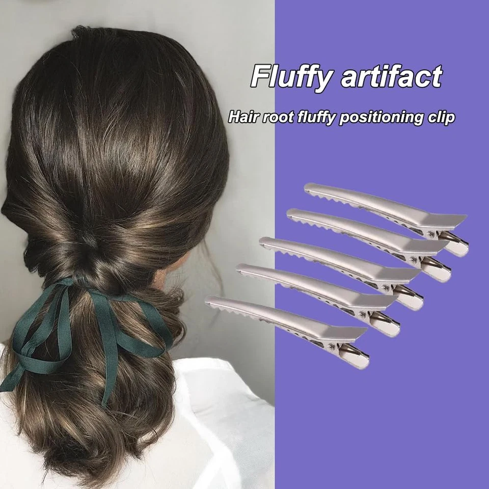 Fermagli per Capelli, 10 Pezzi Clip per Capelli Di Metallo, Mollette per Capelli - Immagine 4 di 4