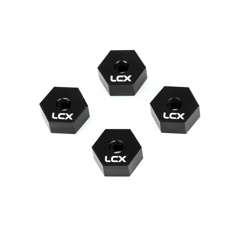 LCX RC Crawler 12x6mm Aluminum Wheel Hex Hub Drive Adapter Axial SCX10 SCX10 II - Image 3 of 4