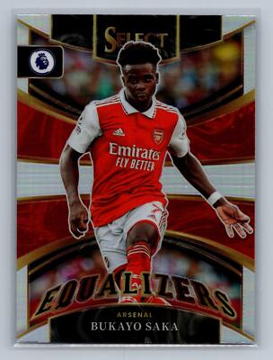 Bukayo Saka 2022-23 Panini Select Premier League Equalizers #1 | eBay