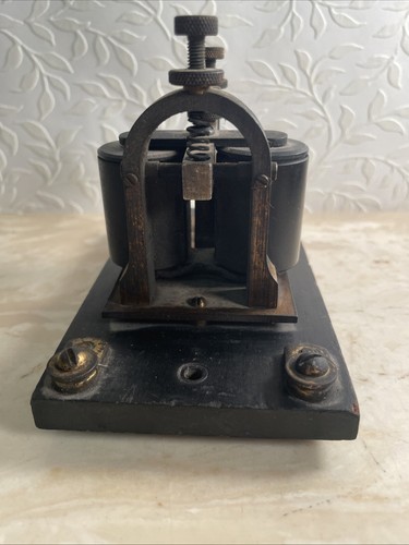 Antique Western Electric Telegraph Sounder 3B 20 OHMS Morse Code USA Ham Radio - Picture 6 of 8